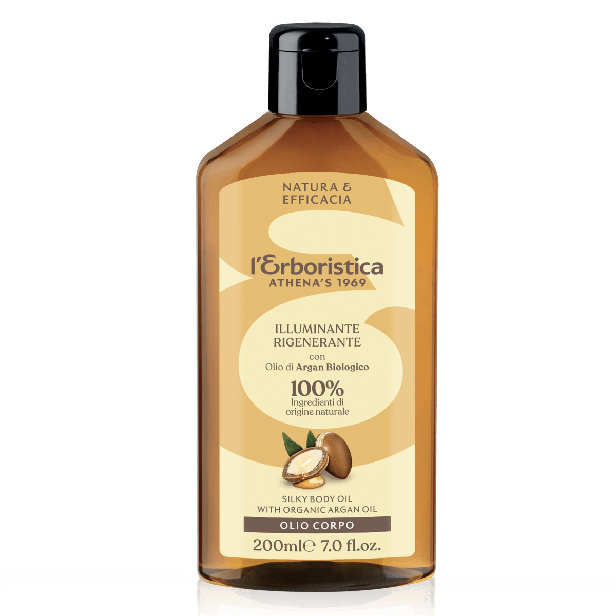 Silky Body Oil with Organic Argan Oil