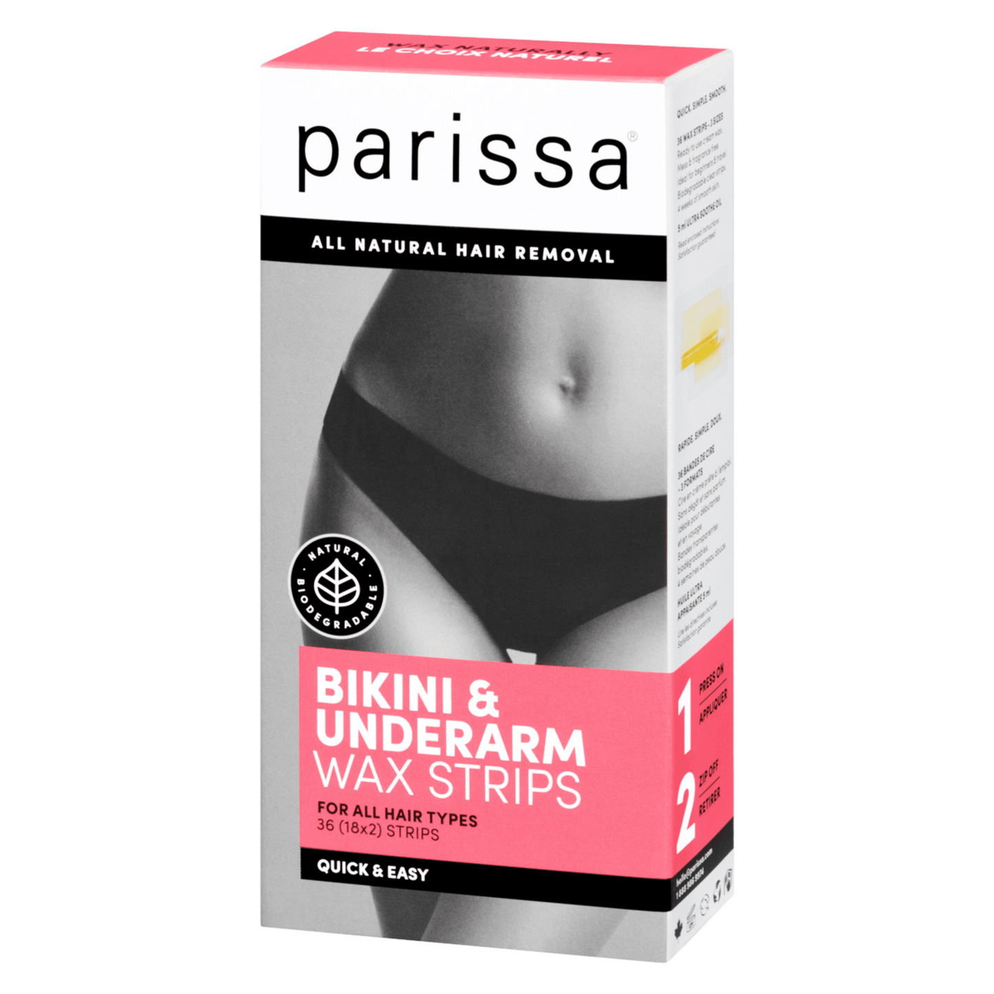 Bikini & Underarm Wax Strips