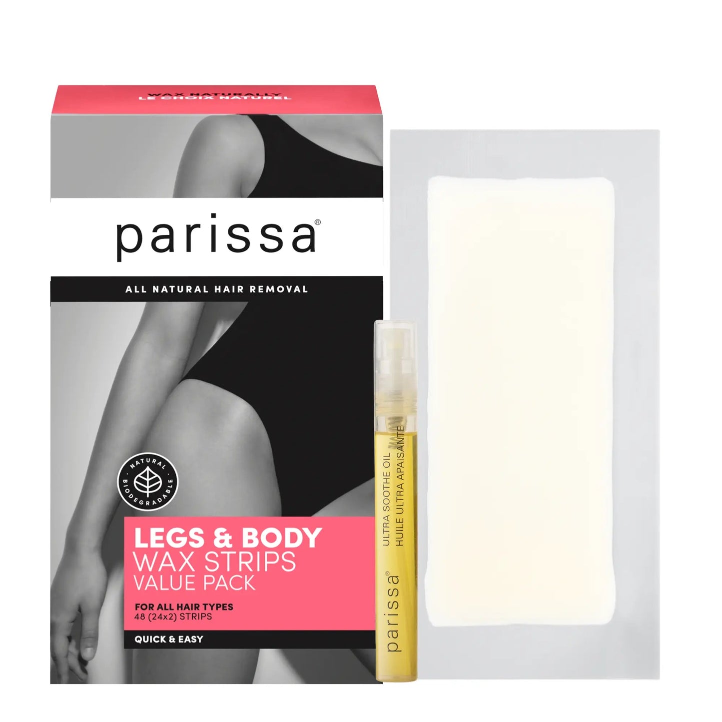 Legs & Body Wax Strips – Value Pack