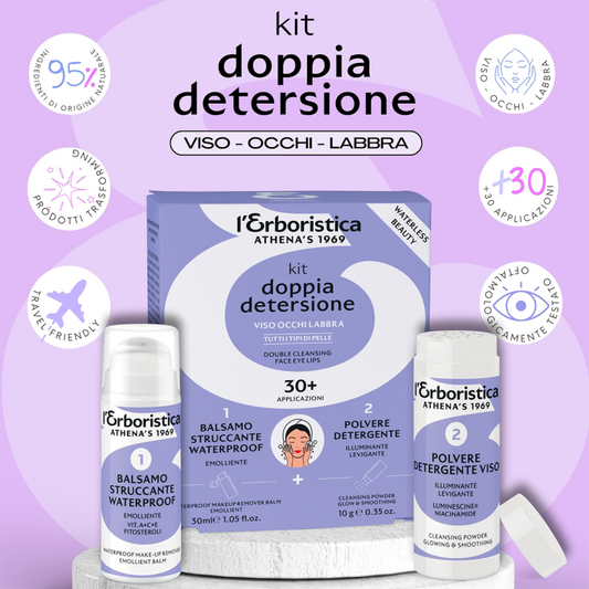 Double Cleansing Kit Face - Eyes - Lips