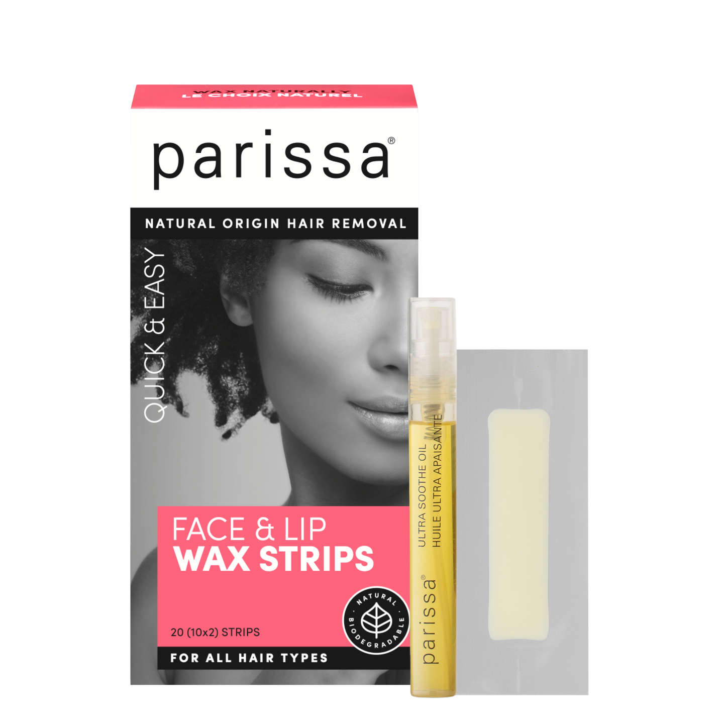Face & Lip Wax Strips