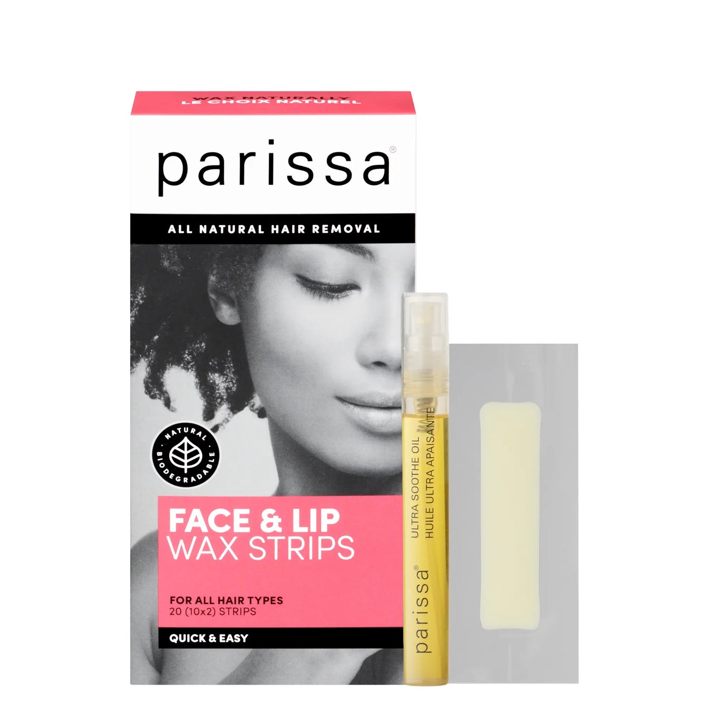Face & Lip Wax Strips