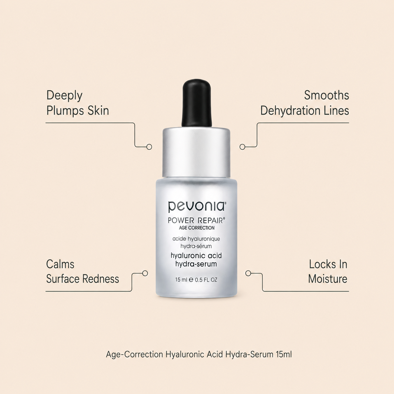 Pevonia Hyaluronic Acid Hydra-Serum 15ML