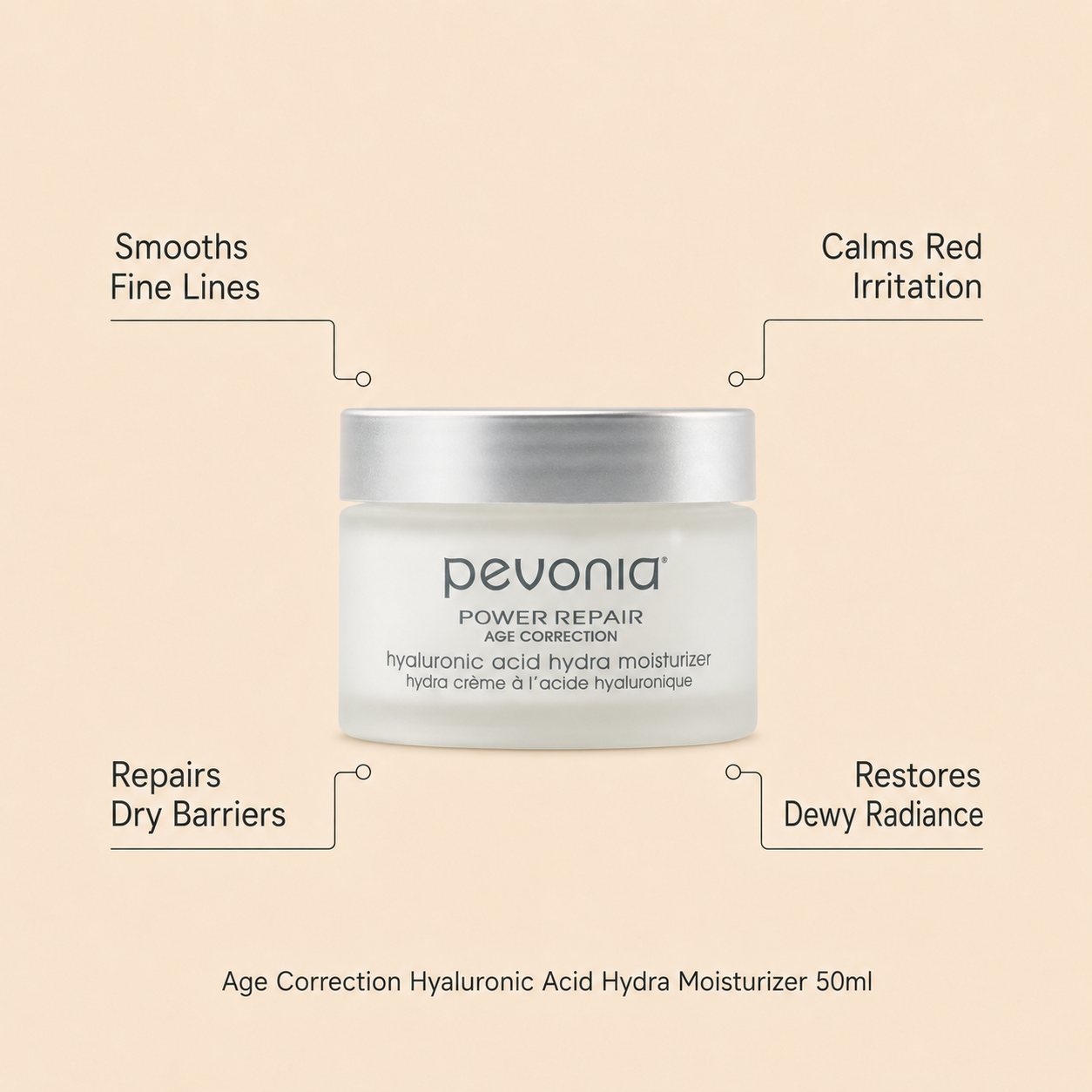 Pevonia Hyaluronic Acid Hydra Moisturizer 50ML