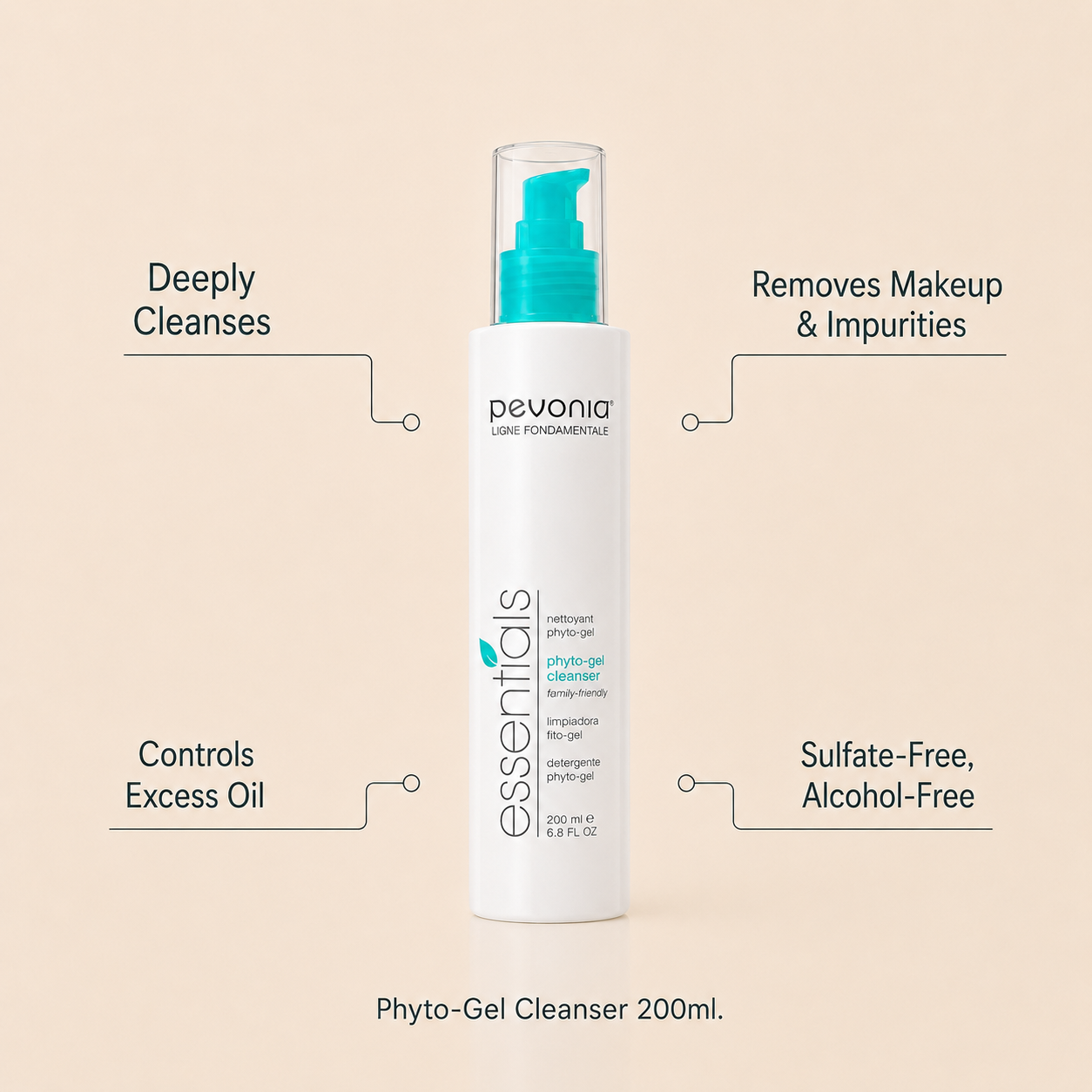 Pevonia Phyto-Gel Cleanser 200ML