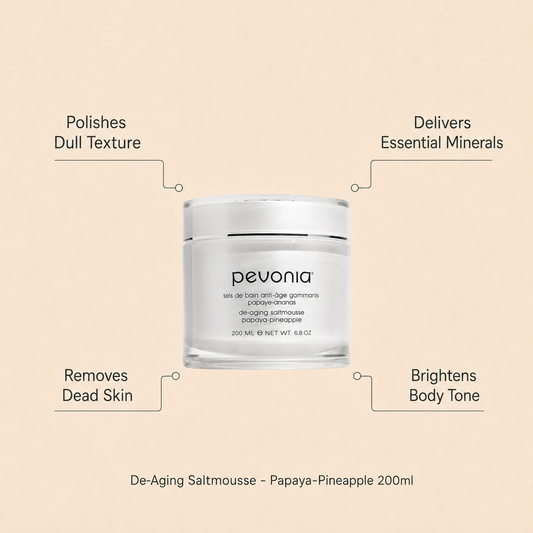 Pevonia De-Aging Saltmousse - Papaya-Pineapple 200ML