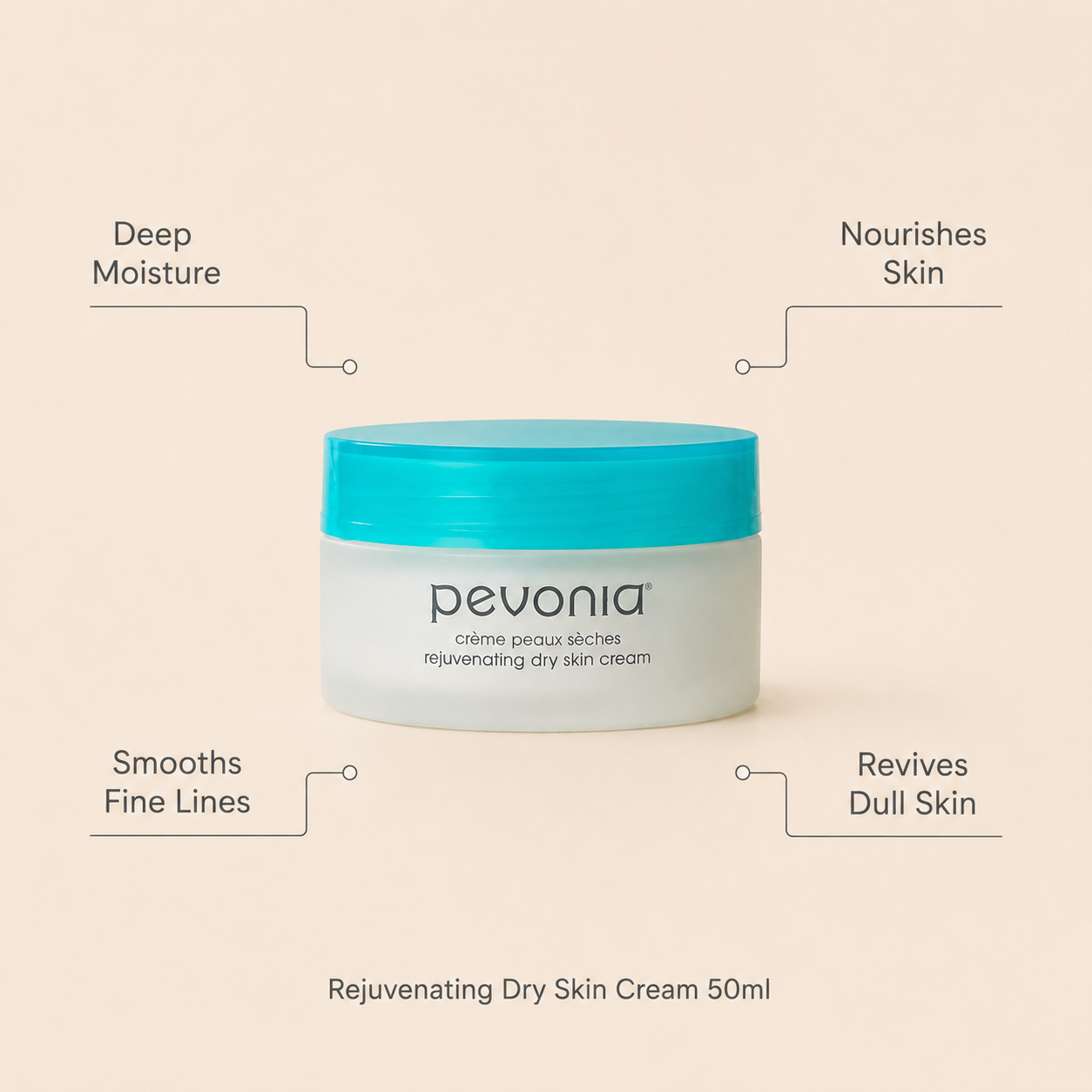 Pevonia Rejuvenating Dry Skin Cream 50ML