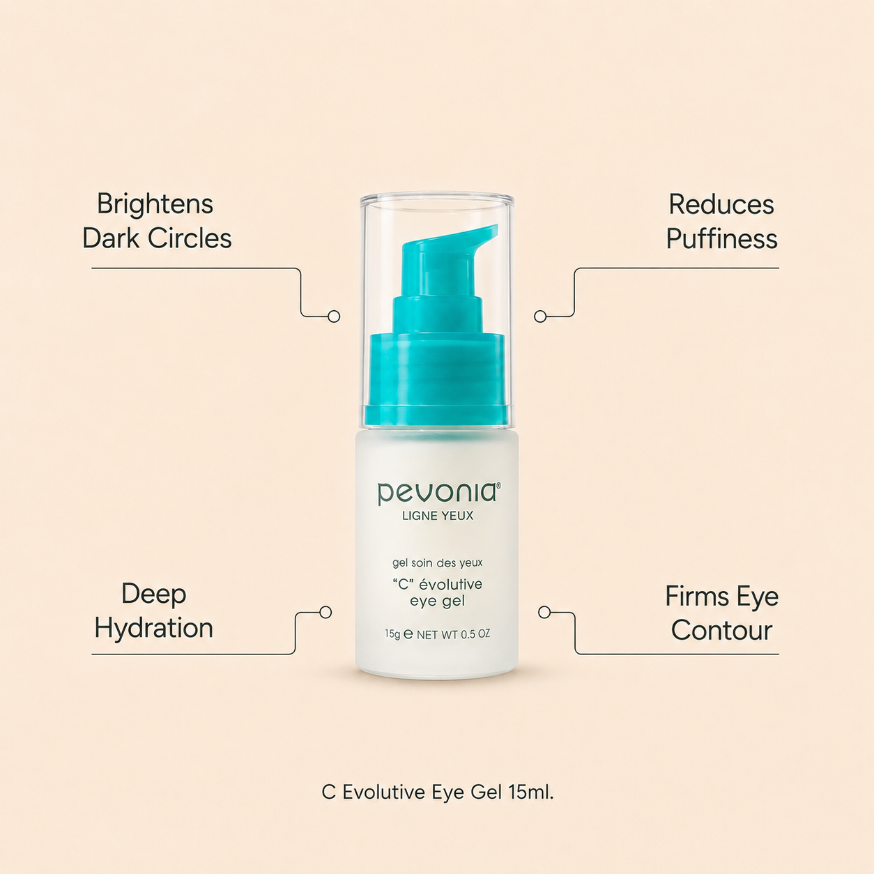 Pevonia C Evolutive Eye Gel 15ML