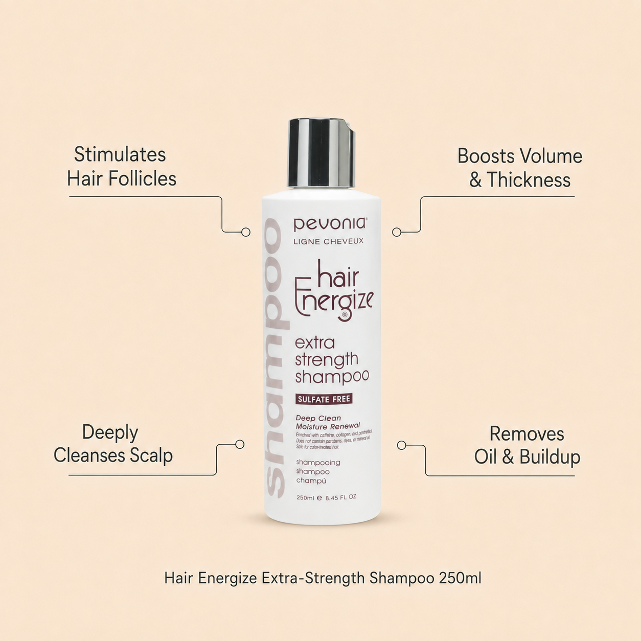 Pevonia Hair Energize Extra-Strength Shampoo