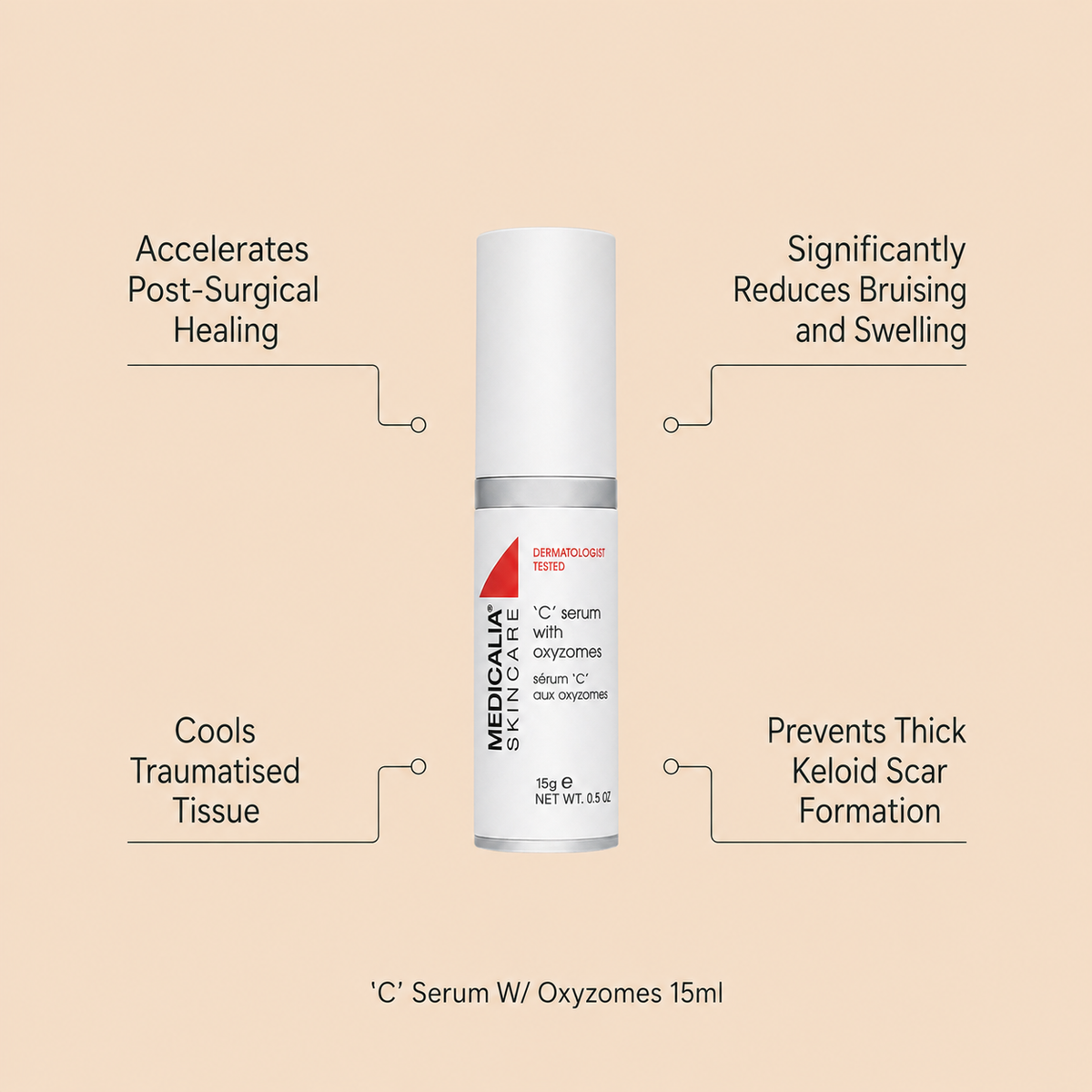 Medicalia 'C' Serum with Oxyzomes 15ML