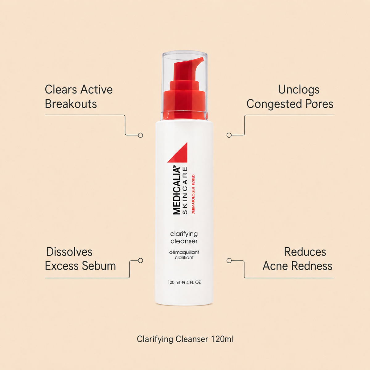 Medicalia Clarifying Cleanser 120ML