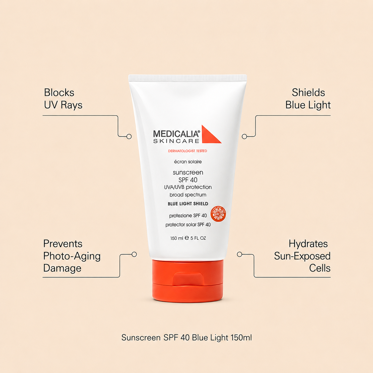 Medicalia Sunscreen SPF 40 150ML