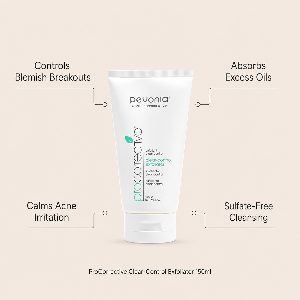 Pevonia ProCorrective Clear-Control Exfoliator 150ML