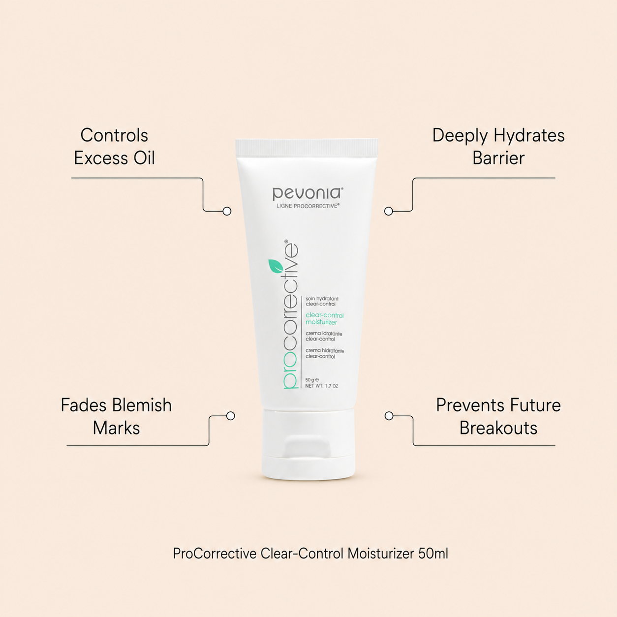 Pevonia ProCorrective Clear-Control Moisturizer 50ML