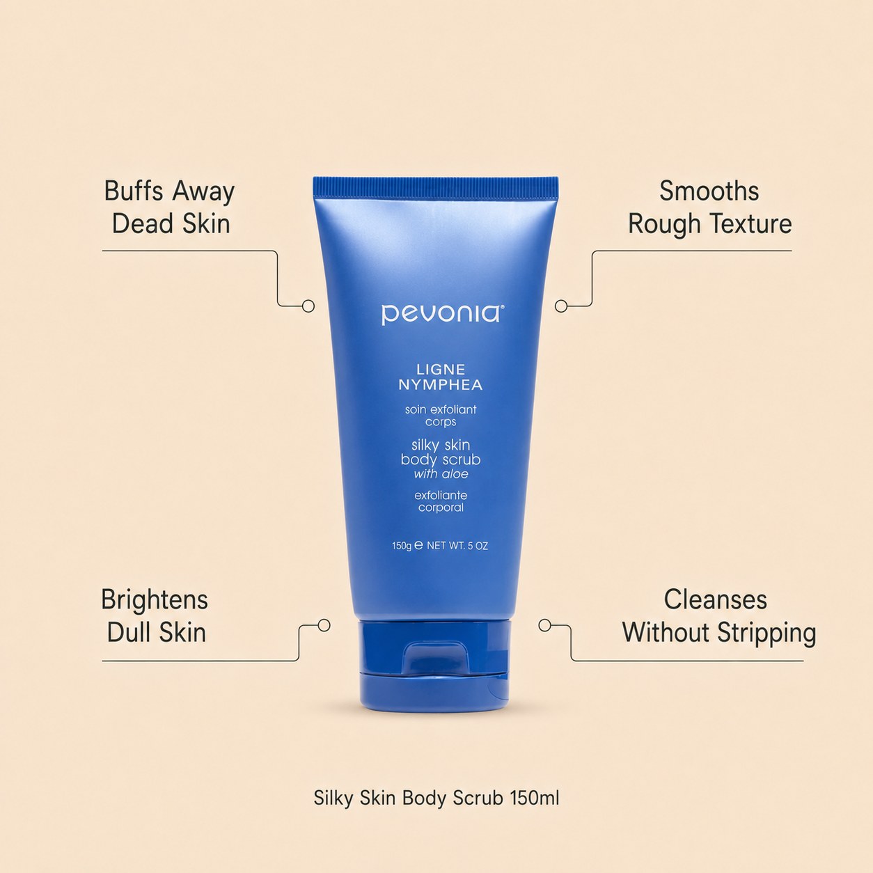 Pevonia Silky Skin Body Scrub 150ML
