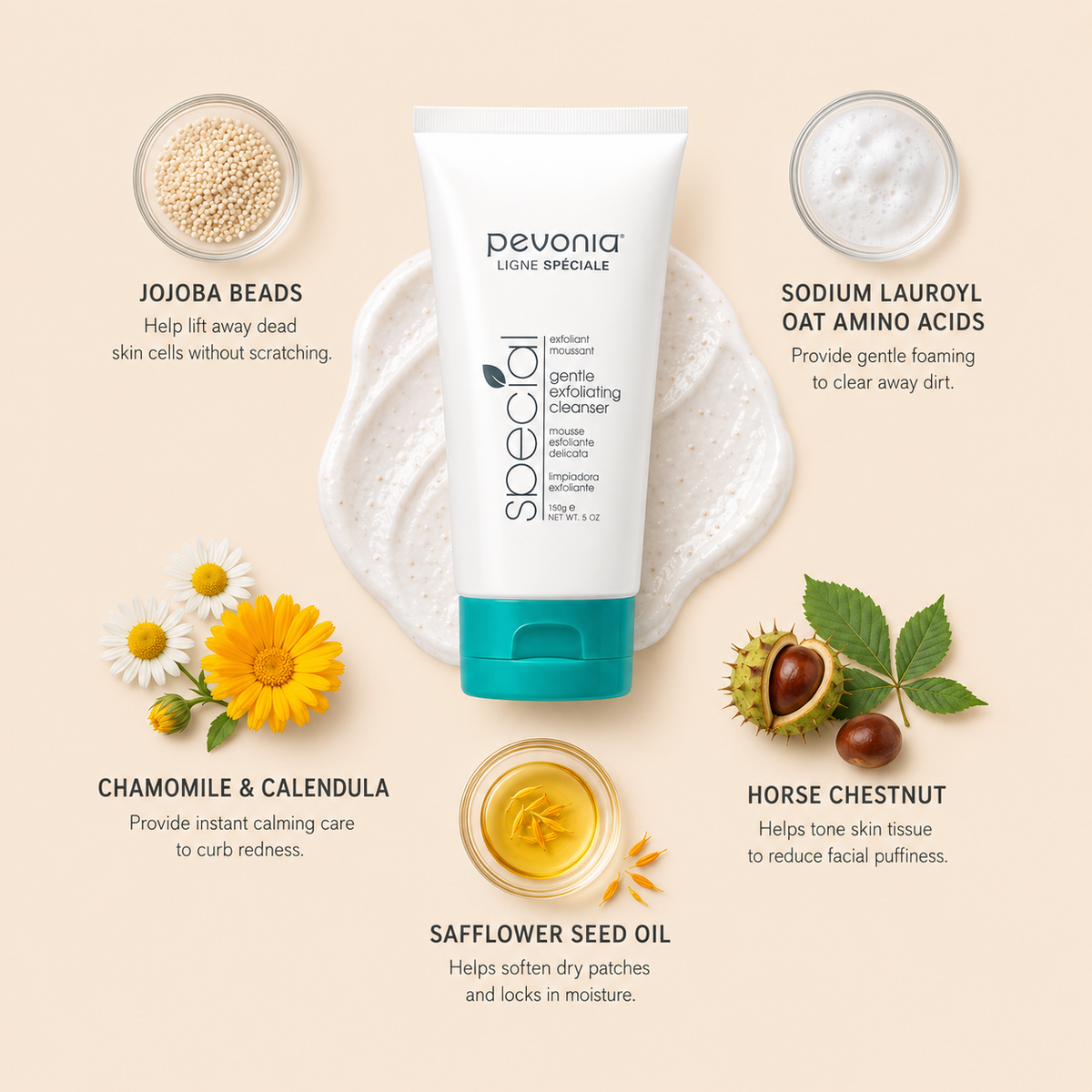 Pevonia Gentle Exfoliating Cleanser 150ML