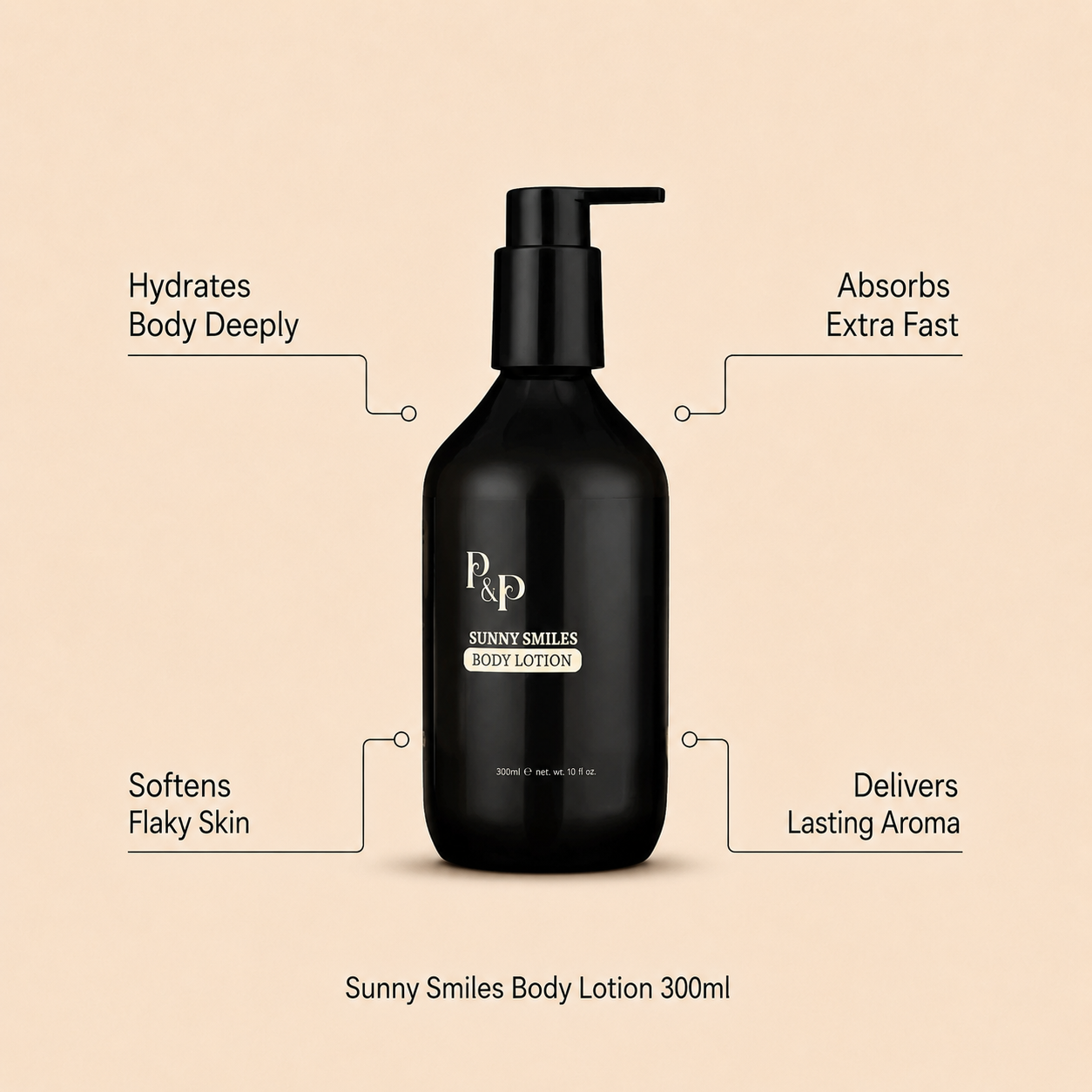 Petal & Potions Sunny Smiles Body Lotion 300ML