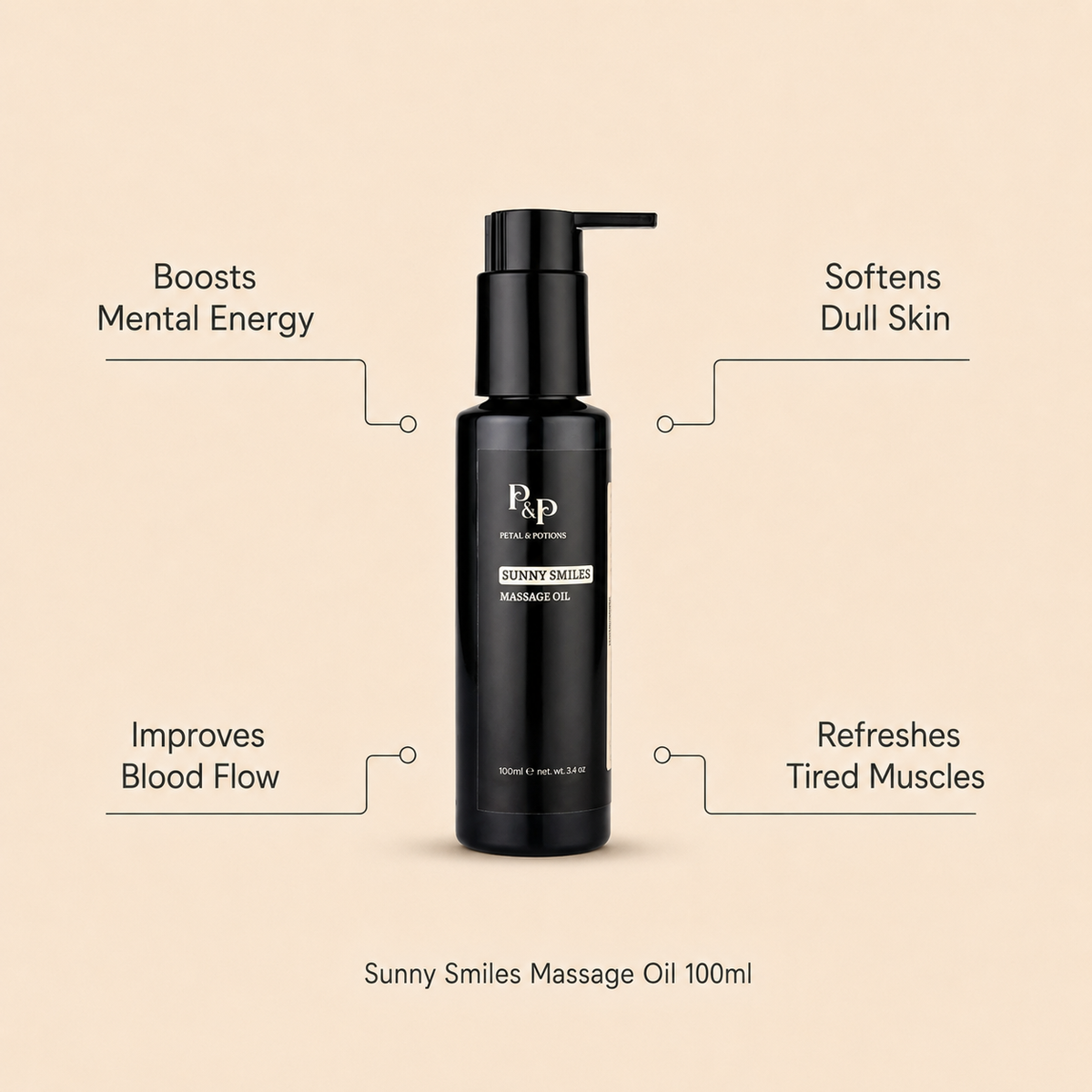 Petal & Potions Sunny Smiles Body Oil 100ML