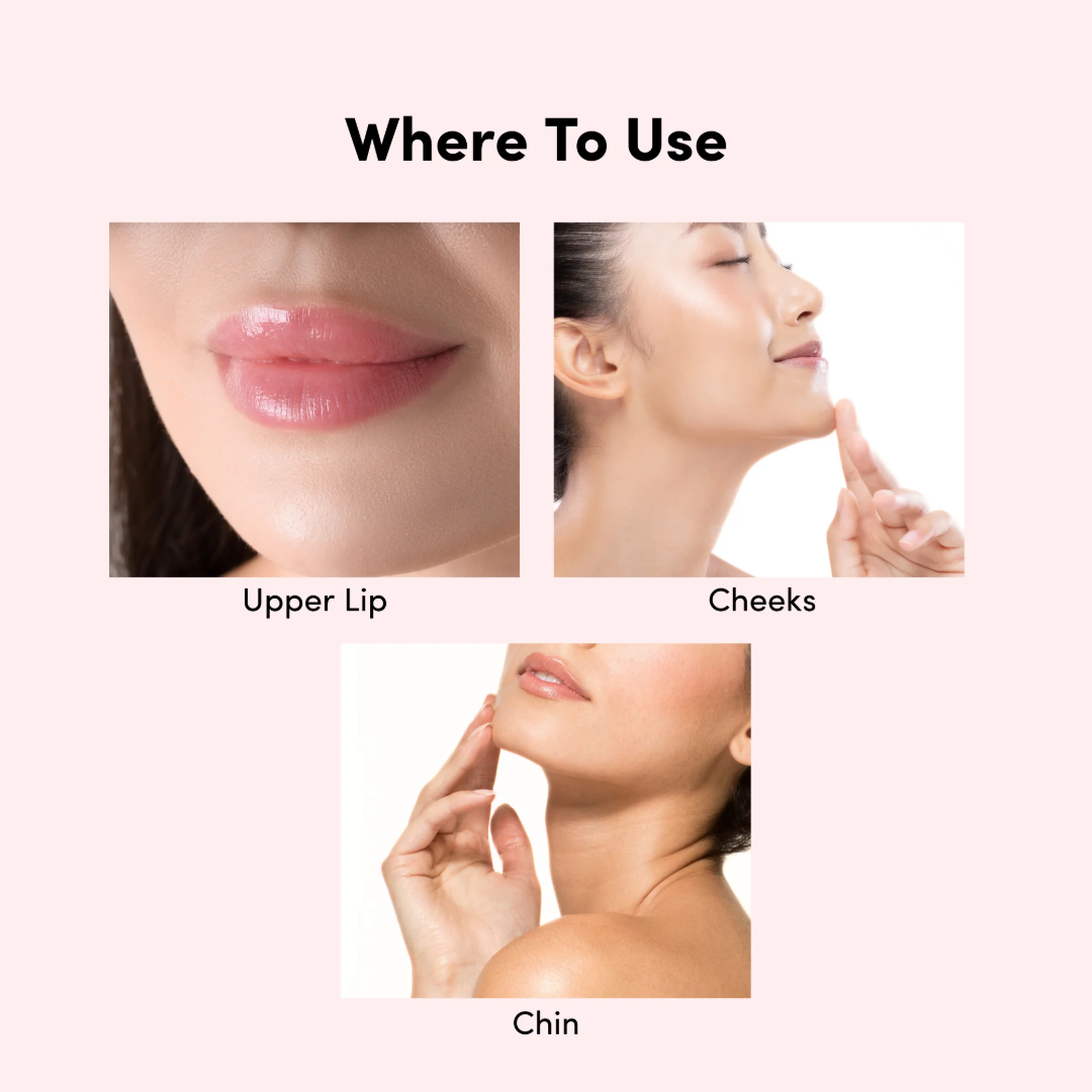 Face & Lip Wax Strips