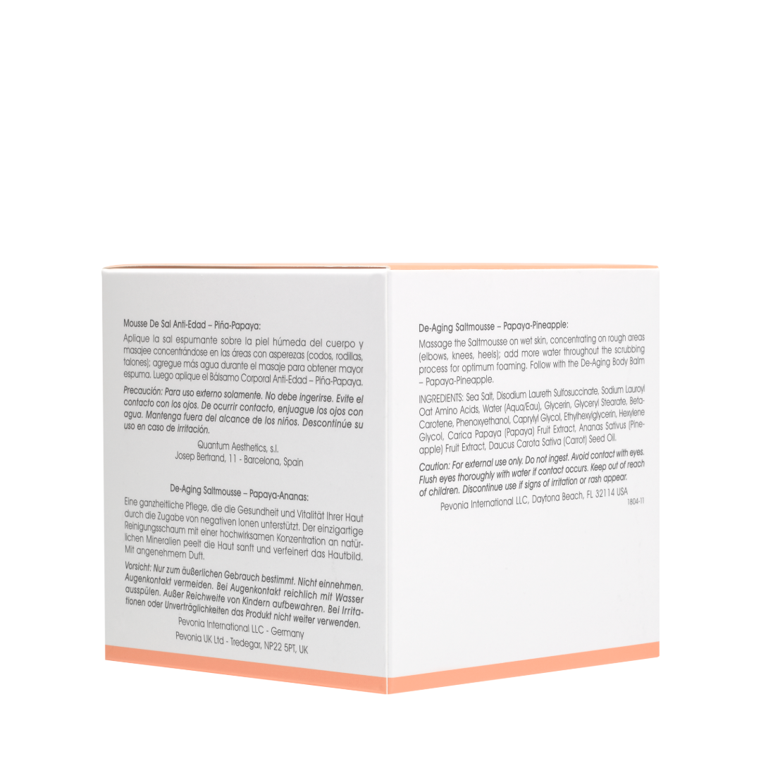 Tropicale De-Aging Saltmousse - Papaya-Pineapple