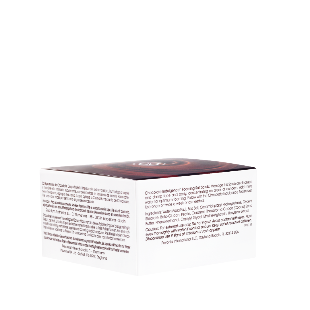 Chocolate Indulgence Foaming Salt Scrub