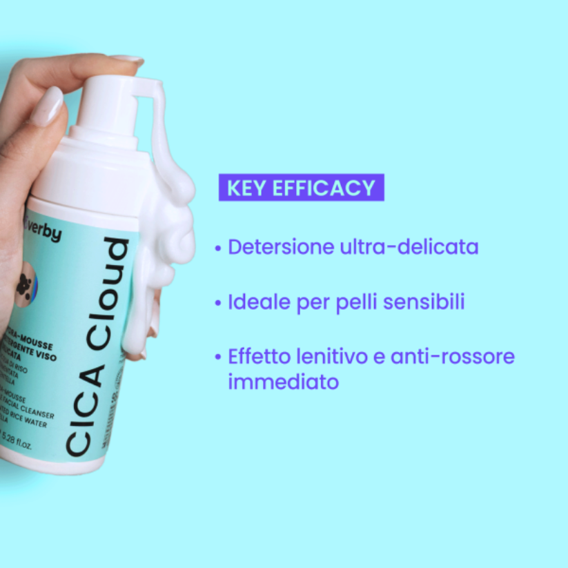 Cica Cloud Hydra-Mousse Gentle Facial Cleanser