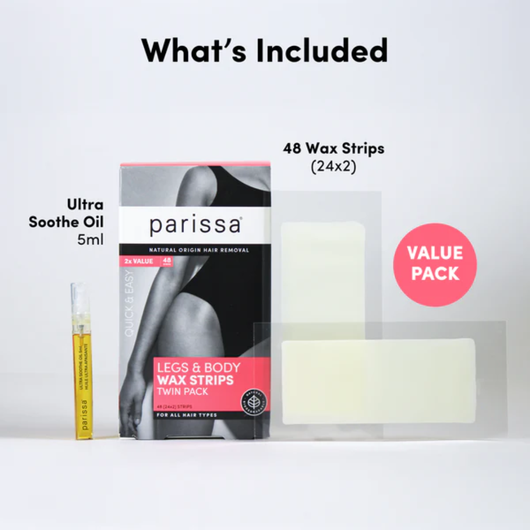 Legs & Body Wax Strips – Value Pack