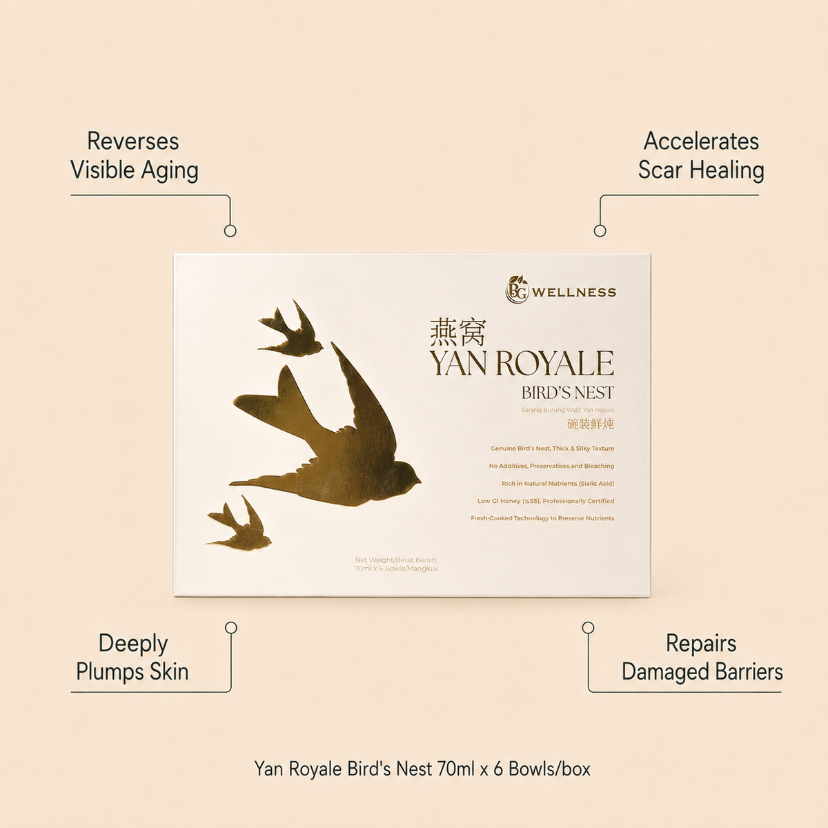 BG Wellness Yan Royale Bird's Nest