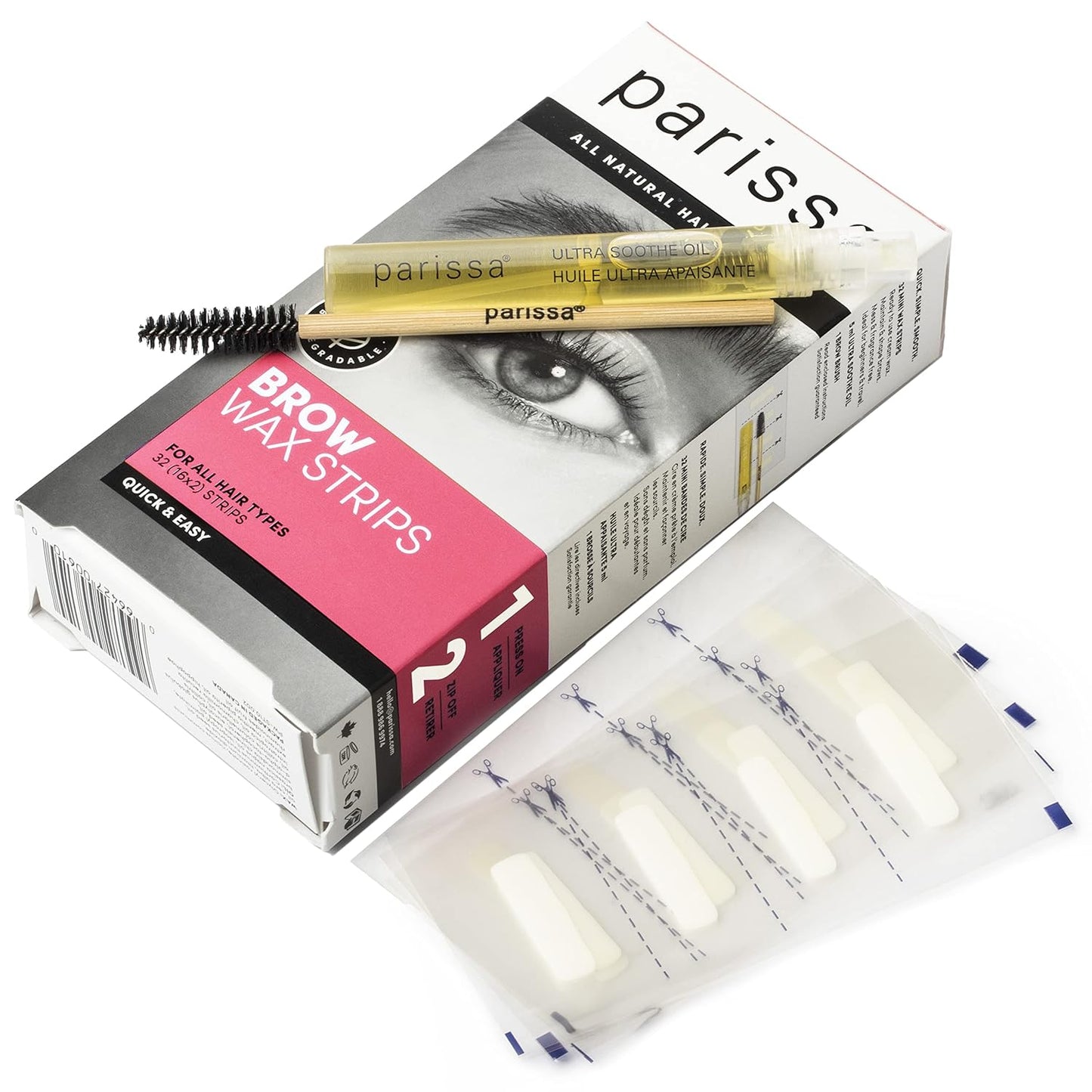 Brow Wax Strips