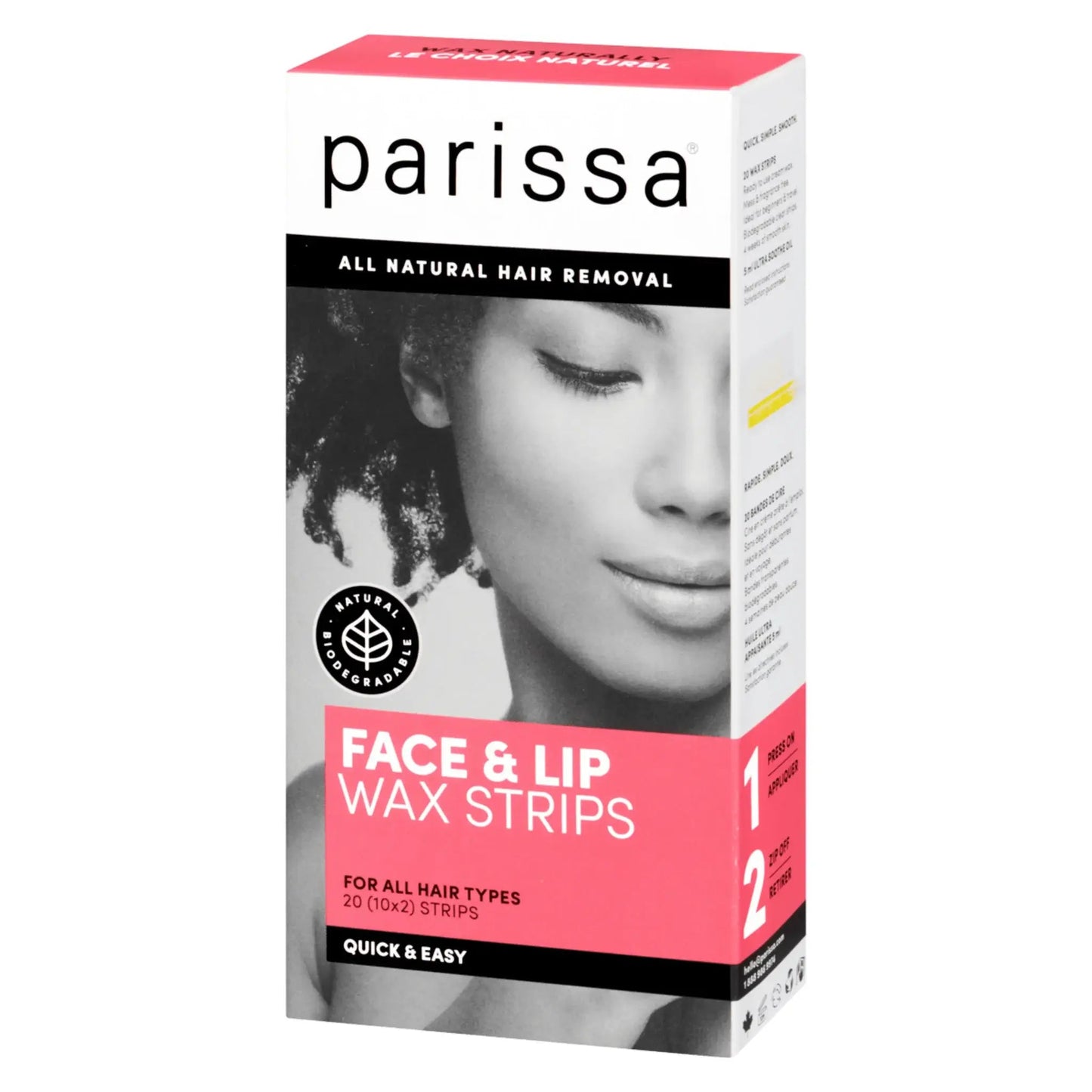 Face & Lip Wax Strips